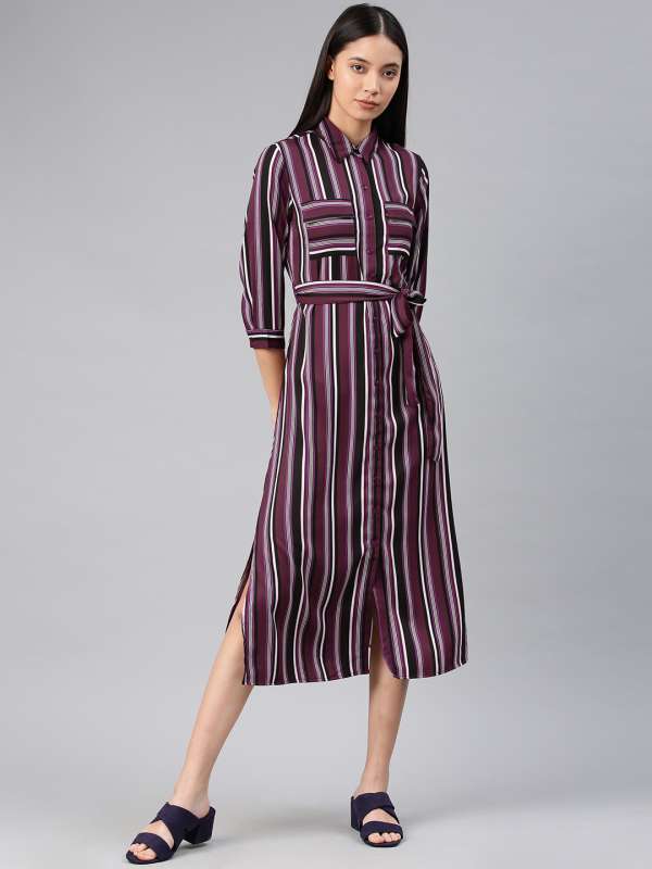 shirt dresses myntra