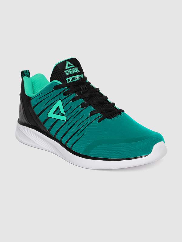 sports shoes green colour