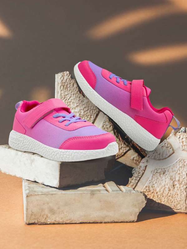 Women's Pink and Blue Shoes