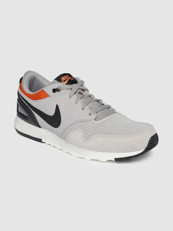 nike grey leather shoes