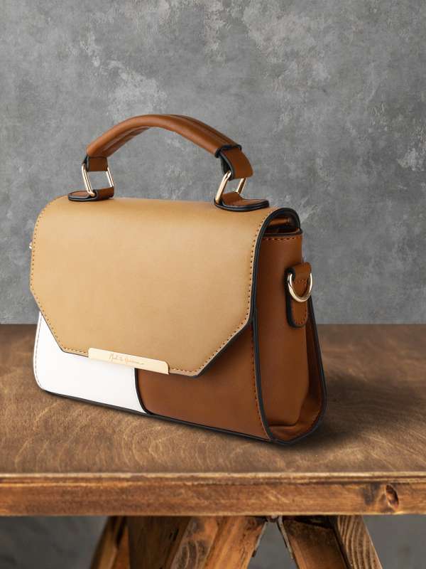 GUESS Hand Bag Purse Satchel Brown Oak Park | eBay-thephaco.com.vn