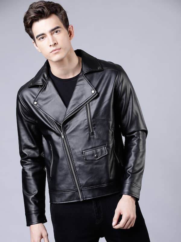 Buy FMJ Leather Jackets For Men's & Boy I Genuine Leather Jacket, Pure Leather  Jacket Solid Guaranteed 100% Pure Original sheep Skin Casual look Designer Leather  Jacket at Amazon.in