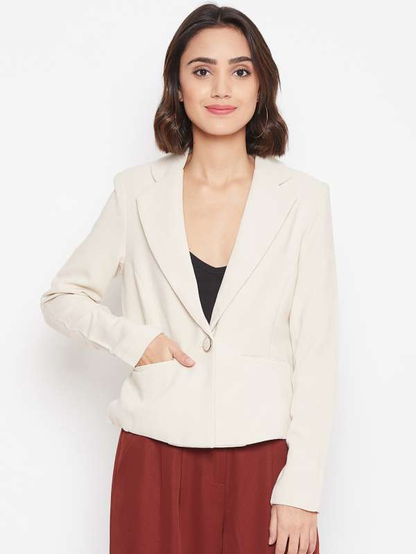 womens blazer myntra