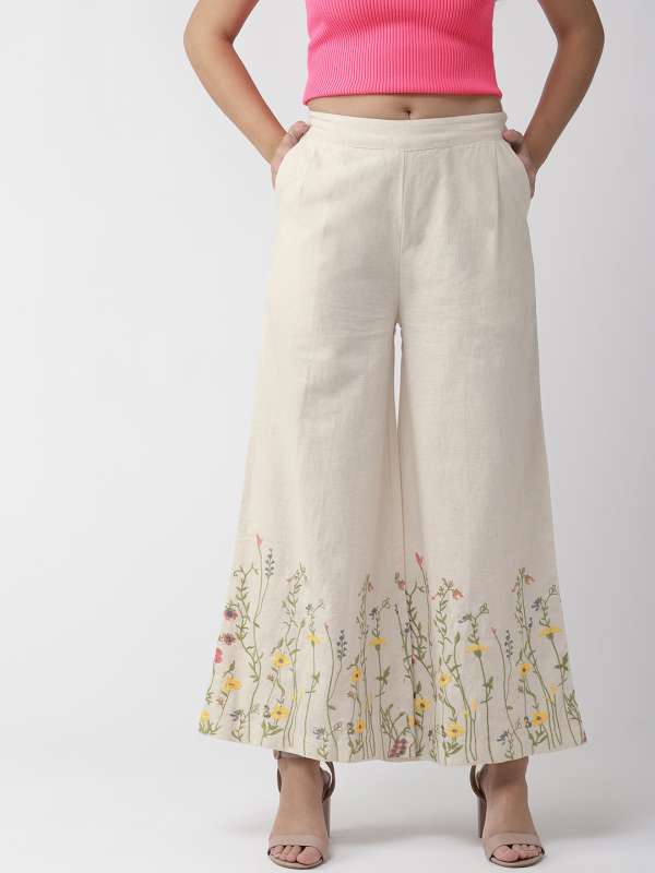 palazzo pants myntra