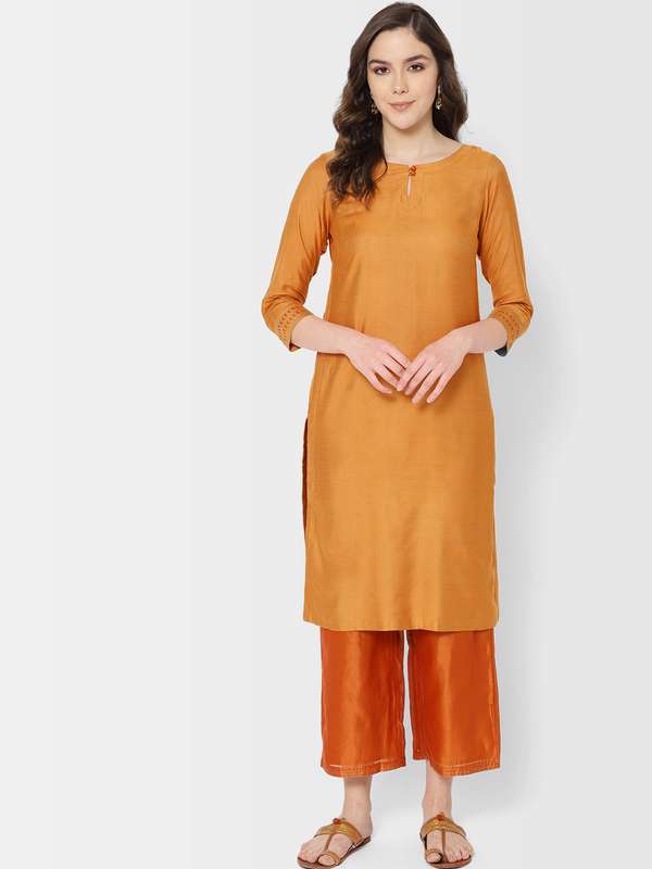 Fabindia mustard kurta Clearance