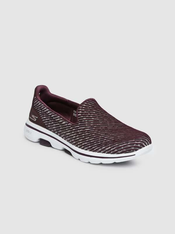 Skechers go sales walk 5 burgundy