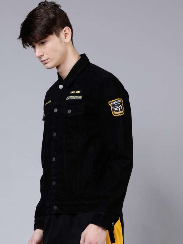 denim jackets on myntra