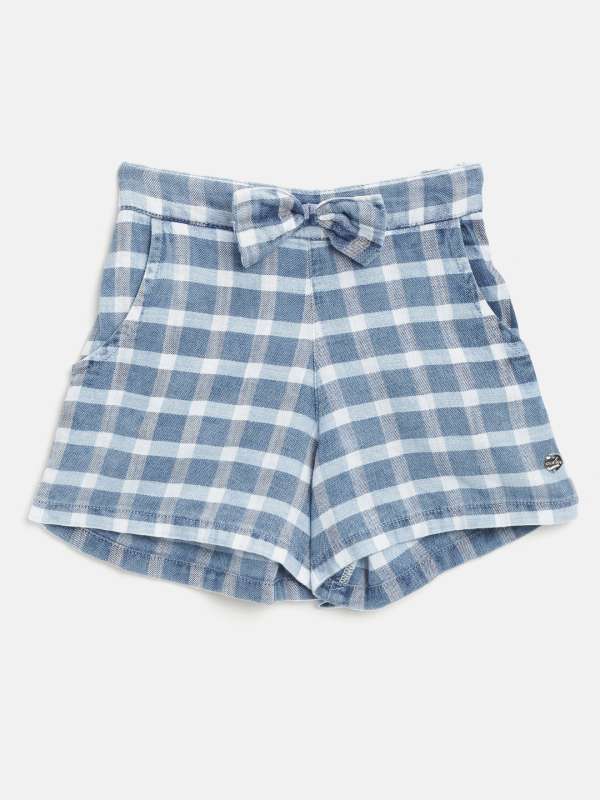 shorts for girls myntra