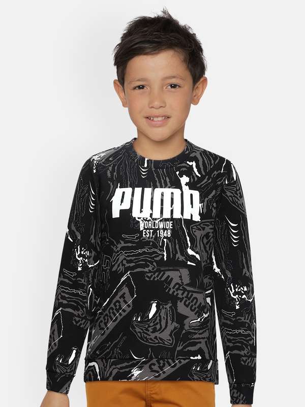 boys puma sweatshirt