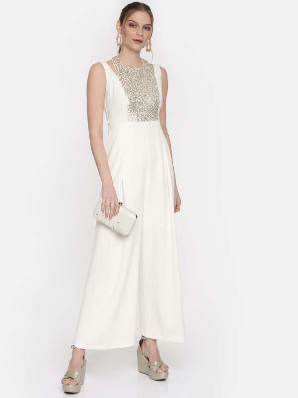 myntra white dress