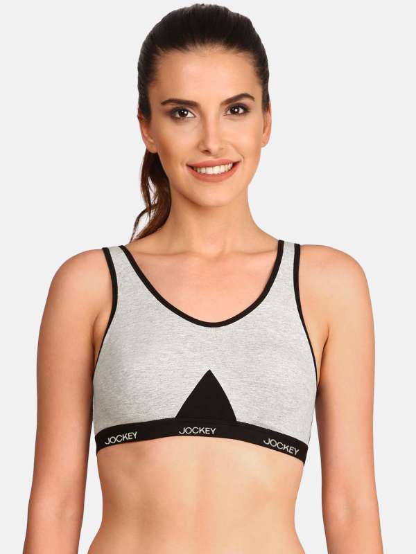 jockey padded sports bra