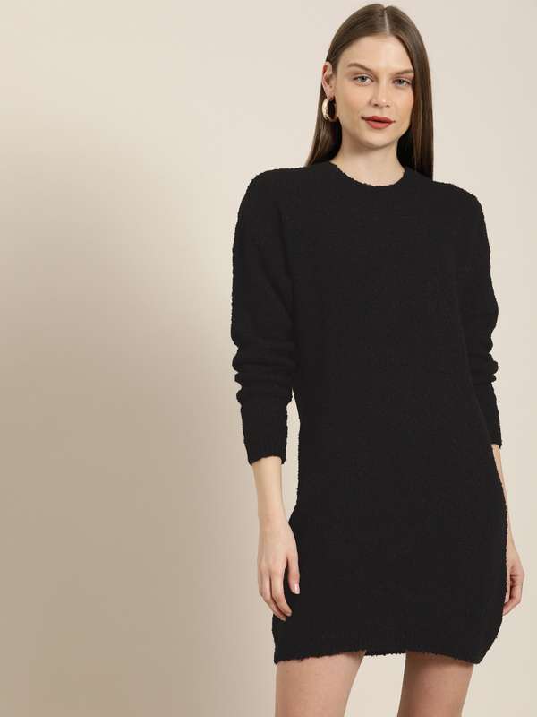 myntra sweater dress