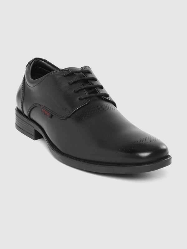 red chief black police shoes