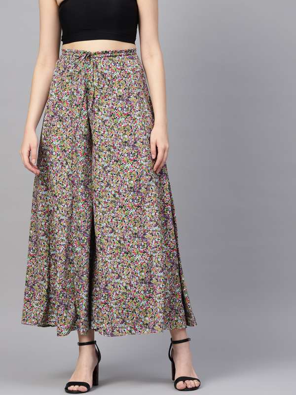 palazzo pants online myntra