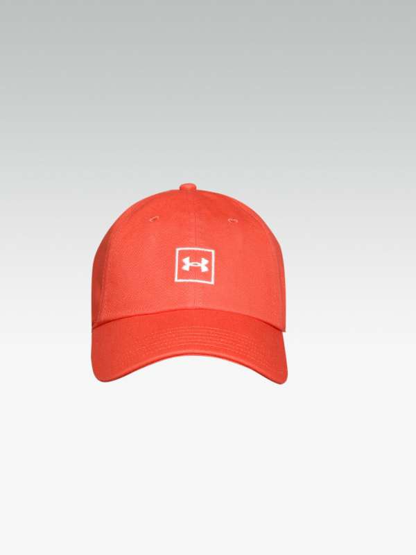 burgundy under armour hat