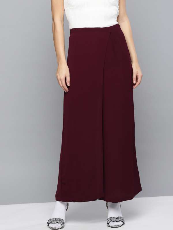 palazzo pants online myntra