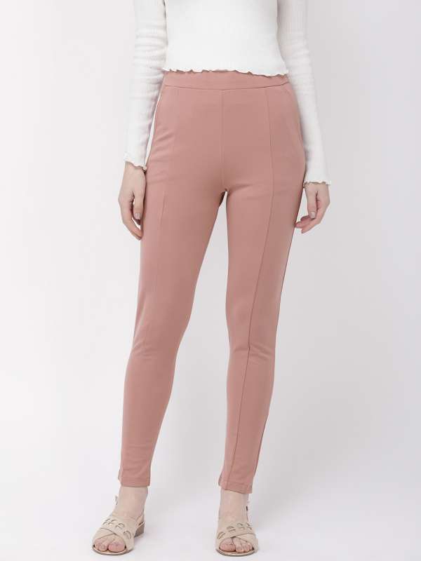 Buy SHOWOFF Pink Jeggings for Women Online @ Tata CLiQ