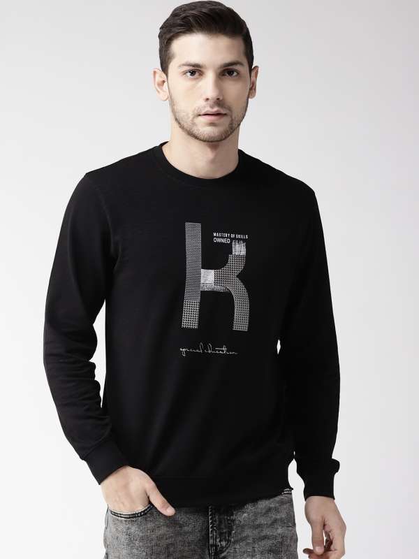 Myntra sweatshirt for mens store