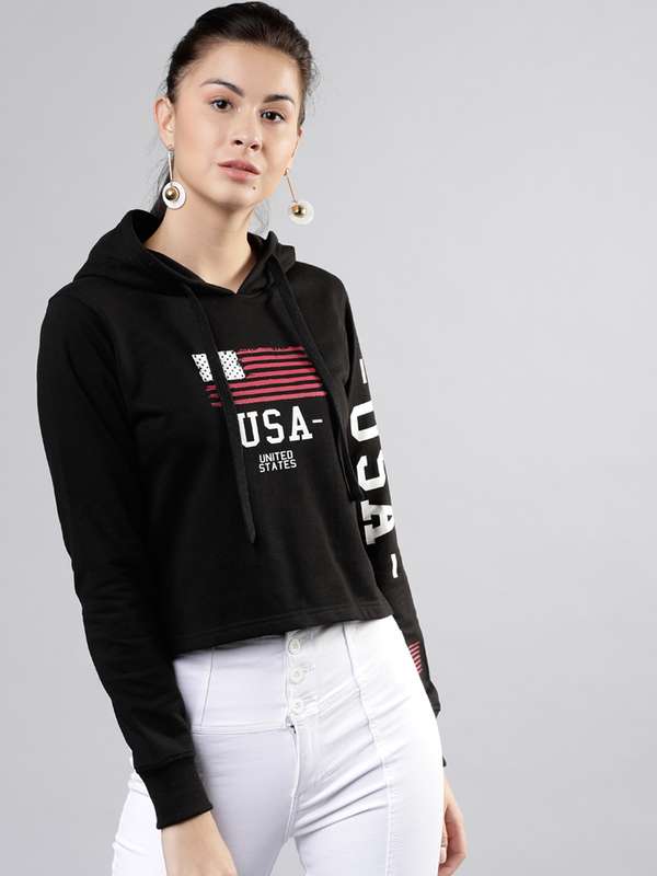 Myntra women hoodies clearance