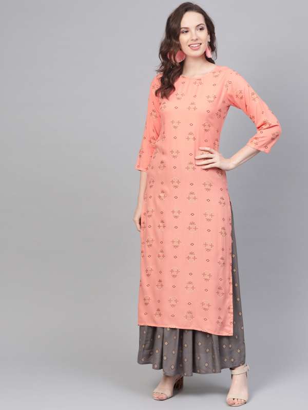 kurta with skirt lehenga online