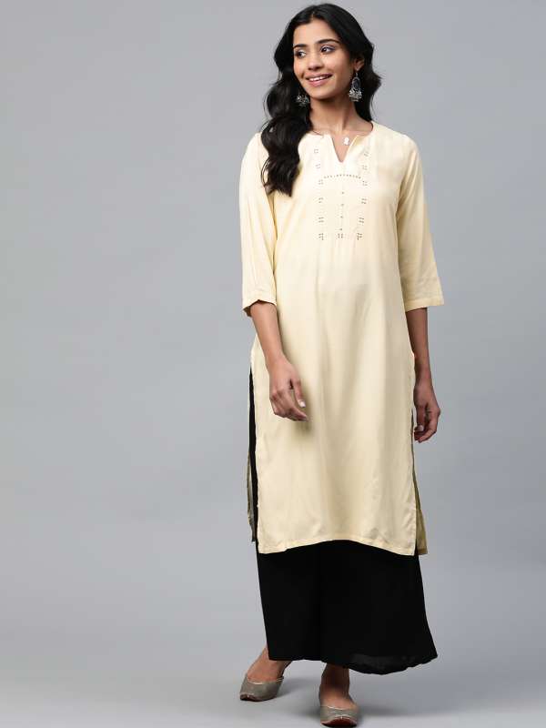 W Yellow Kurta Buy W Yellow Kurta online in India