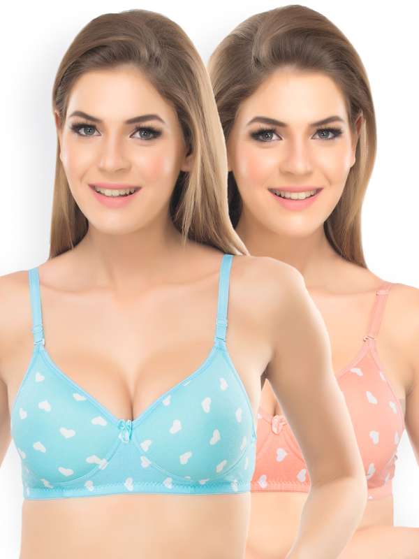 Women Lyka Elastane Bra - Buy Women Lyka Elastane Bra online in India