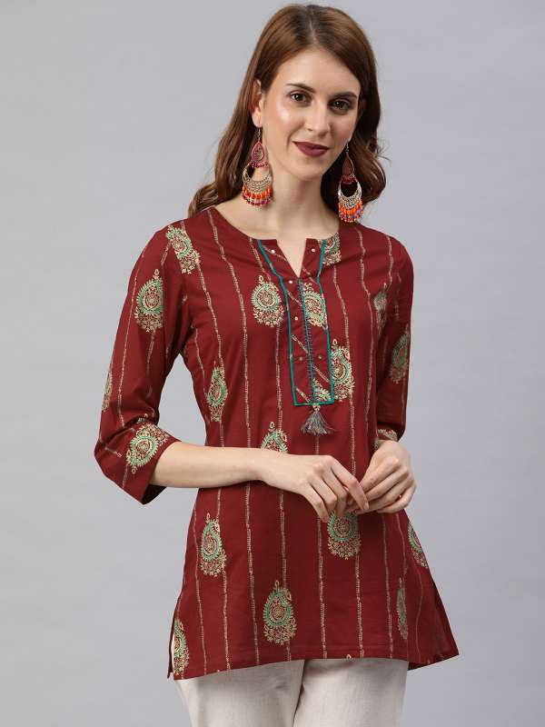 rain and rainbow kurtis myntra