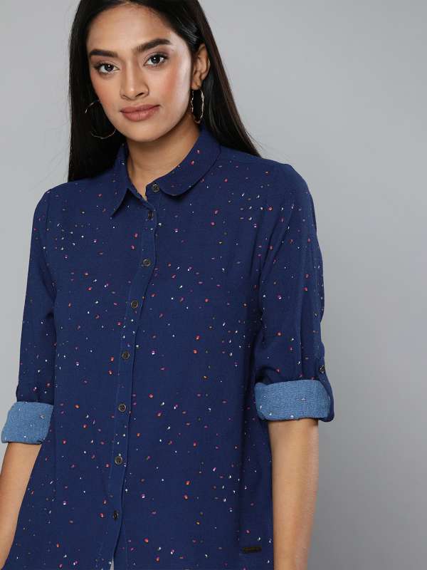formal shirts for women myntra