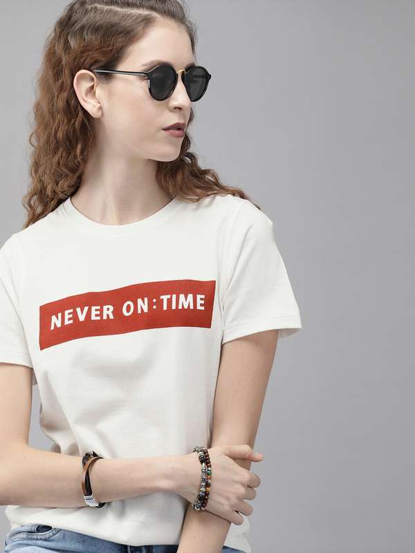 myntra white t shirt