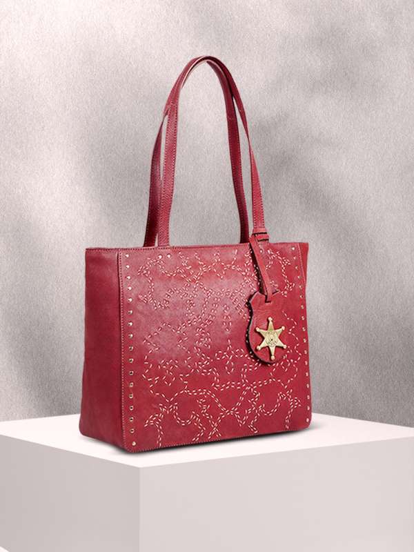Buy Hidesign Maroon Textured Shoulder Bag  Handbags for Women 2161397   Myntra