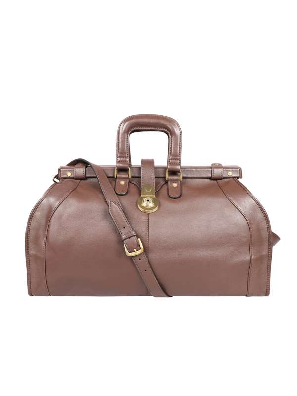 Leather duffle bag online online