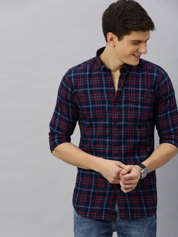 Buy Latest Checked Shirts For Men Online at Best Price – House of Stori