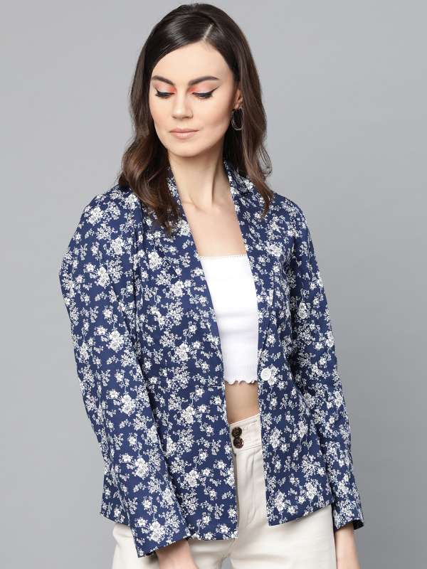 womens blazer myntra