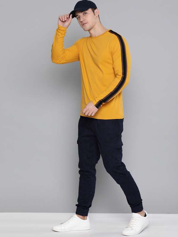 yellow t shirt full sleeve