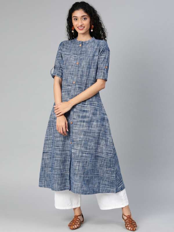 designer khadi kurtis