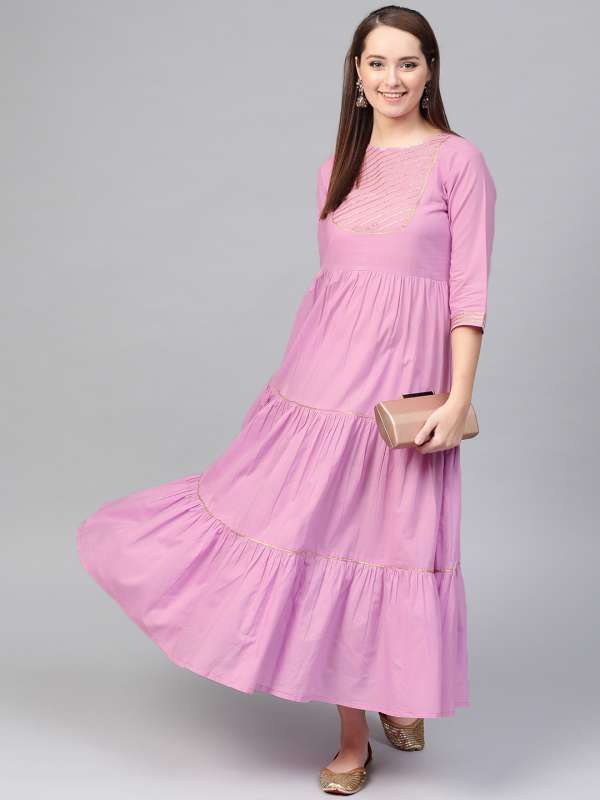 lavender colour dress online
