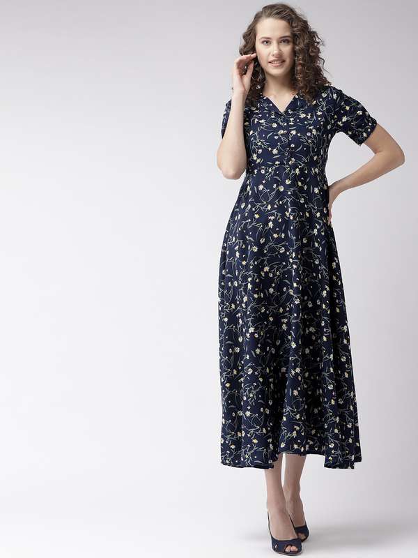 maxi dresses online myntra