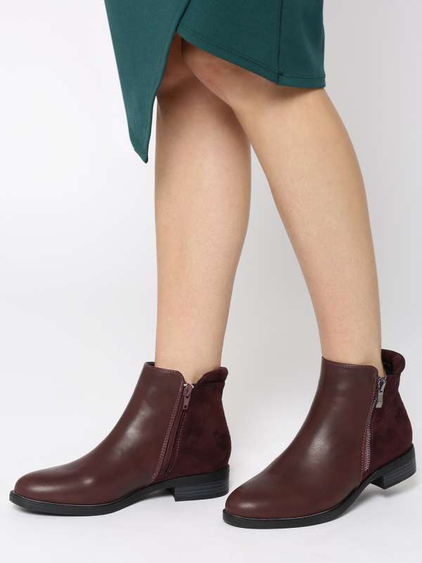 myntra boots ladies