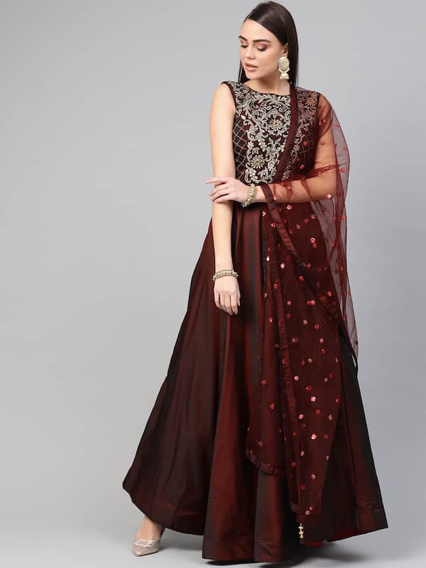 myntra gowns with price