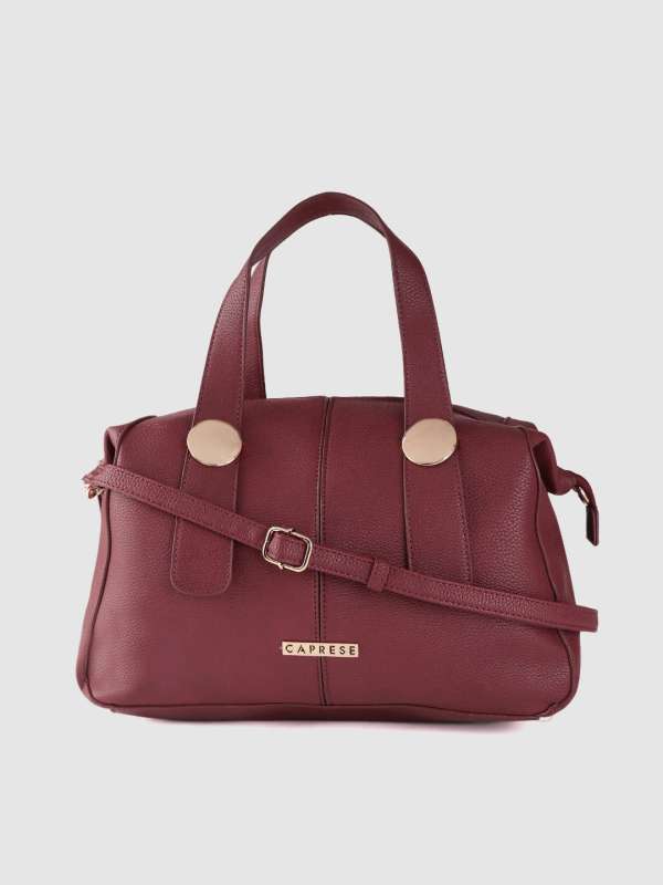 Caprese Burgundy Satchel Bag Buy Caprese Burgundy Satchel Bag