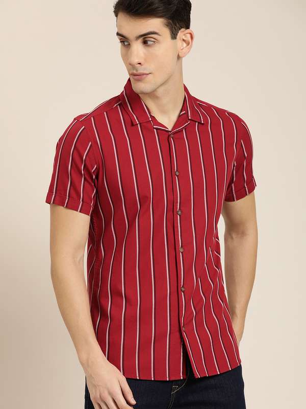 Red Striped Shirts - Buy Red Striped 