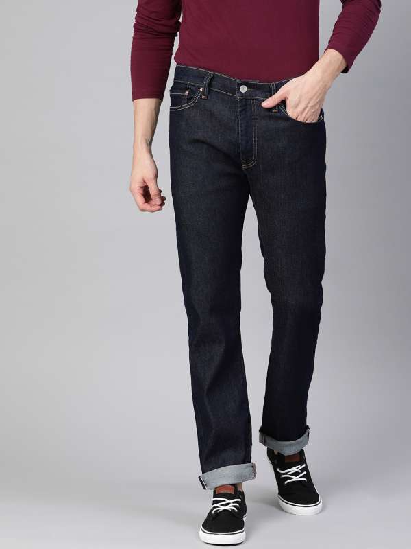 straight fit jeans men's india