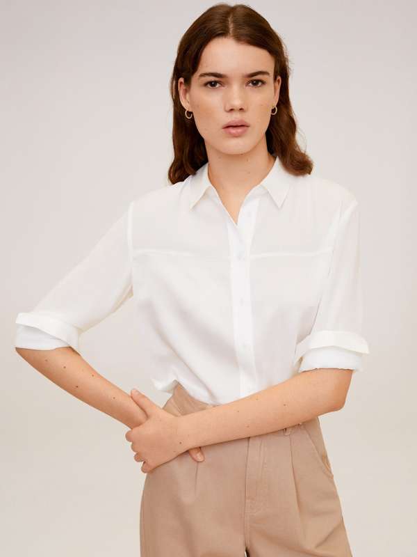 semi formal shirts for women