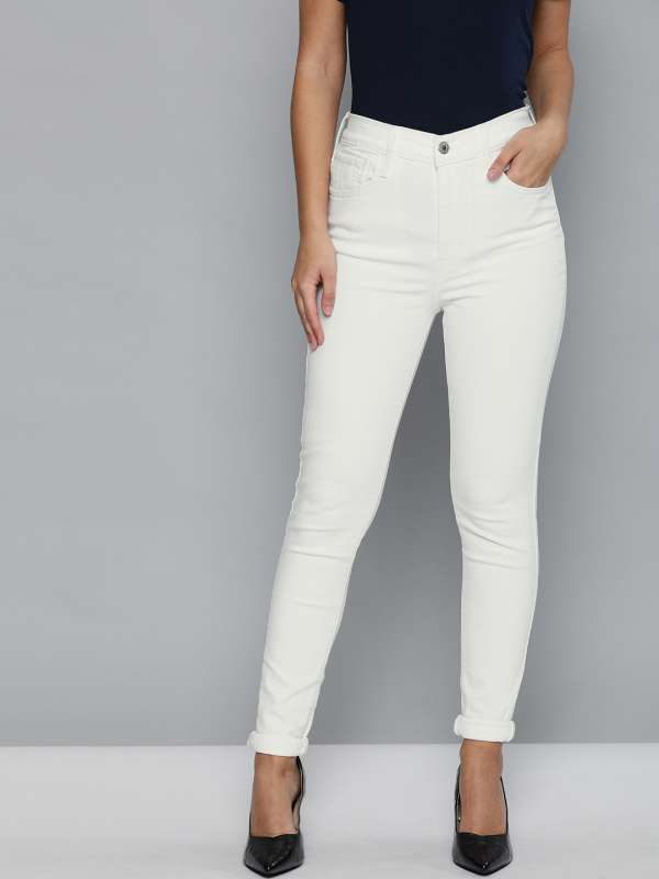 levis white jeans women