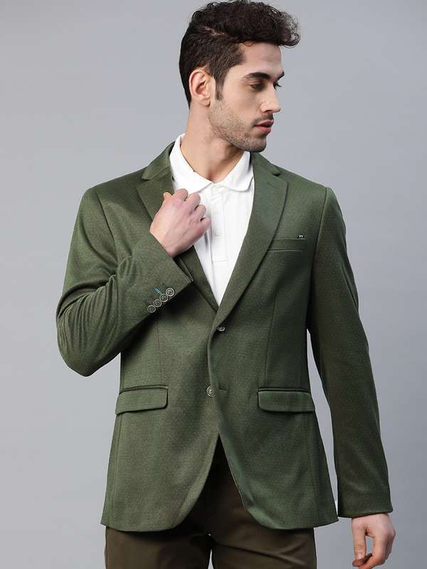 Blackberry green blazer clearance