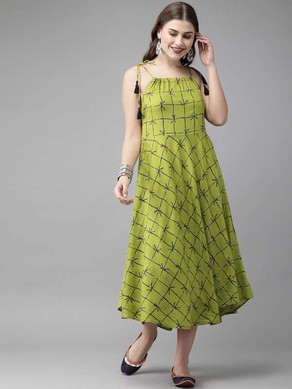 shoulder strap kurtis online