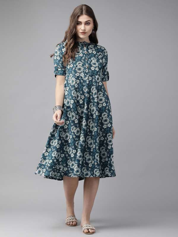 one piece short dress myntra