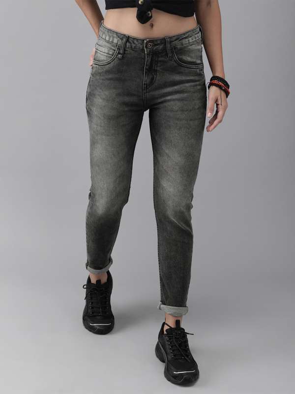 women's jeans jeggings on myntra