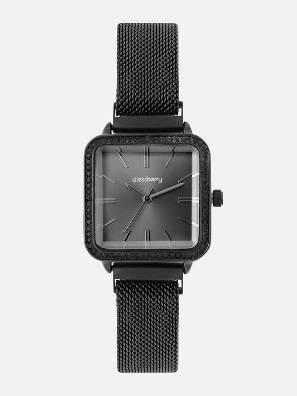 casio square analogue watch