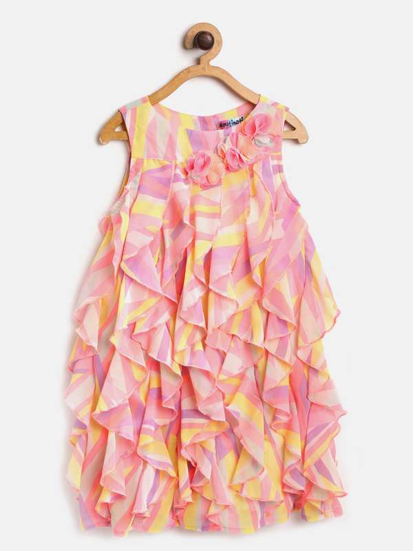 myntra girl dresses